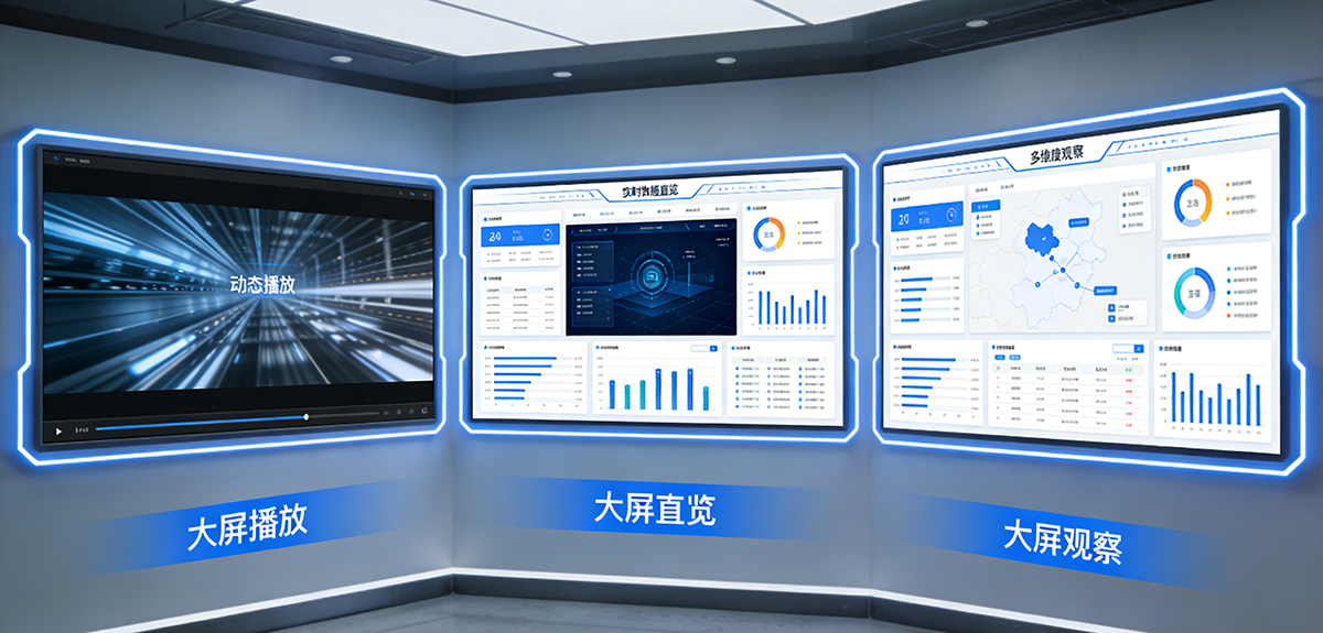智慧大屏低代码开发平台